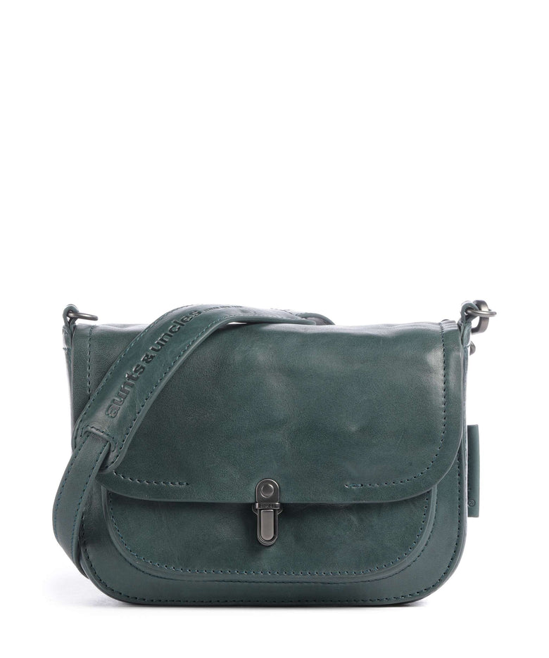 Aunts & Uncles Grandma's Luxury Club Mrs. Waffle Crossbody bag green jewel