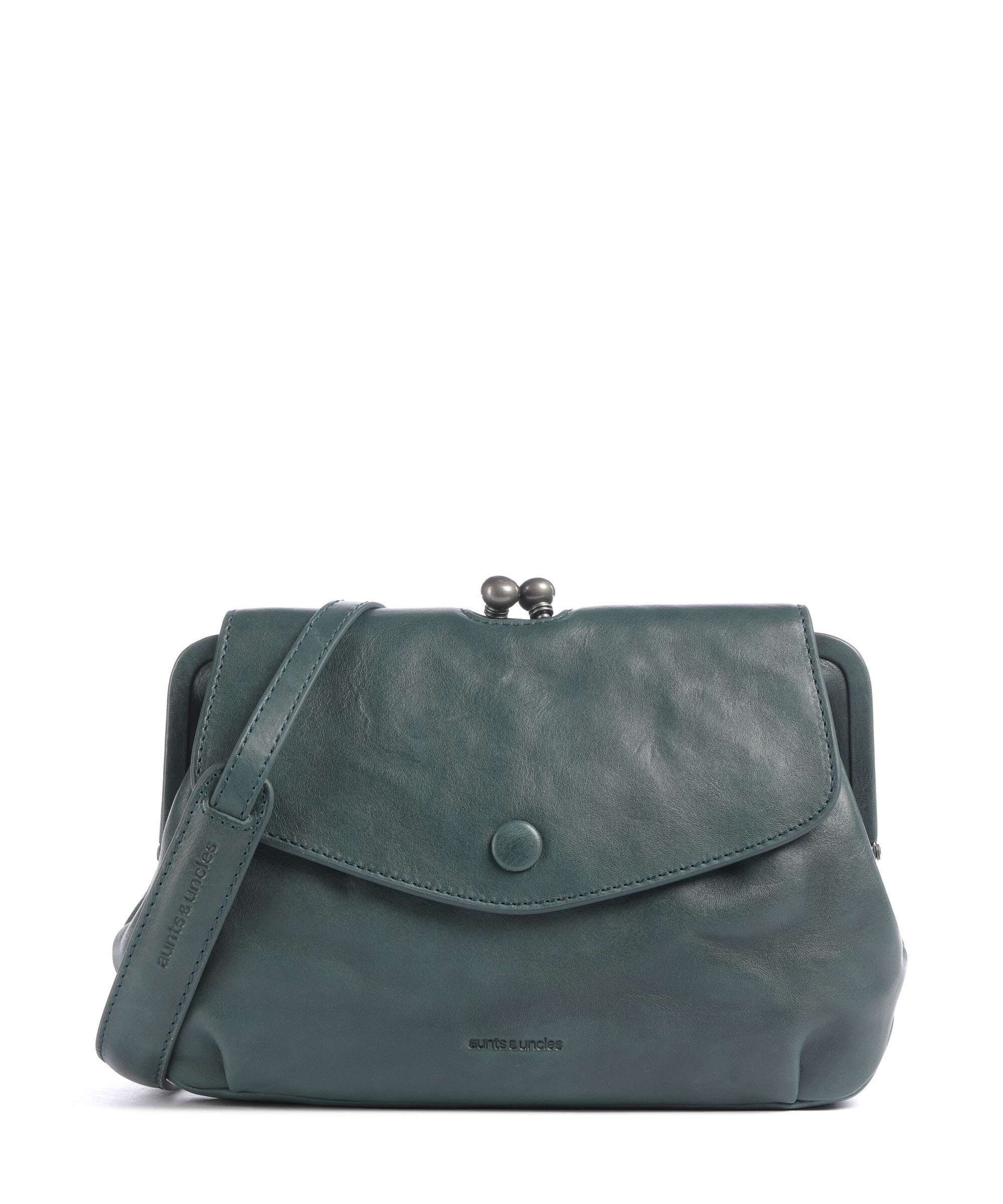 Aunts & Uncles Grandma's Luxury Club Mrs. Madeline Crossbody bag green jewel
