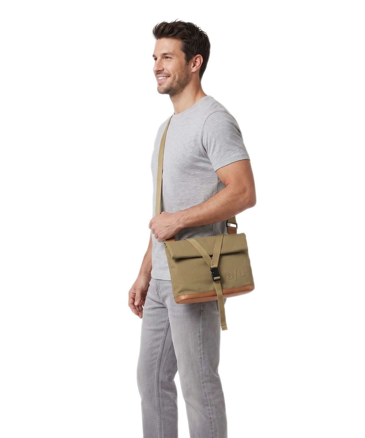 Aunts & Uncles Japan Yao Crossbody bag olive stone