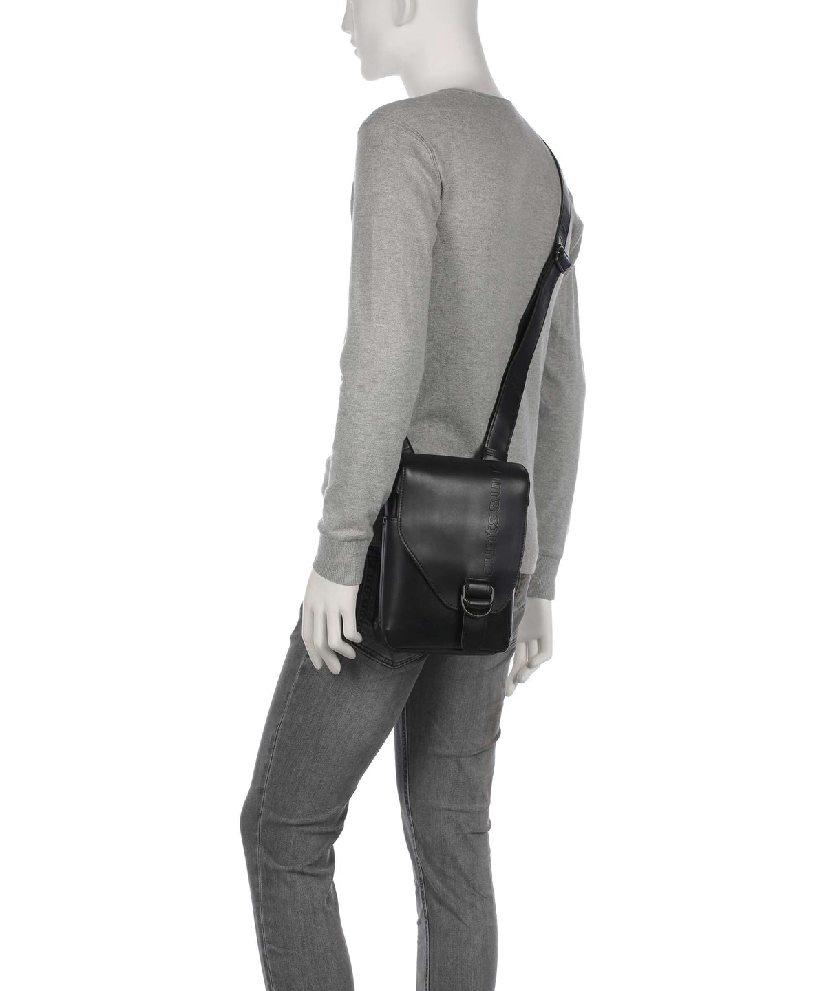 Aunts & Uncles Heritage Jade Crossbody bag black
