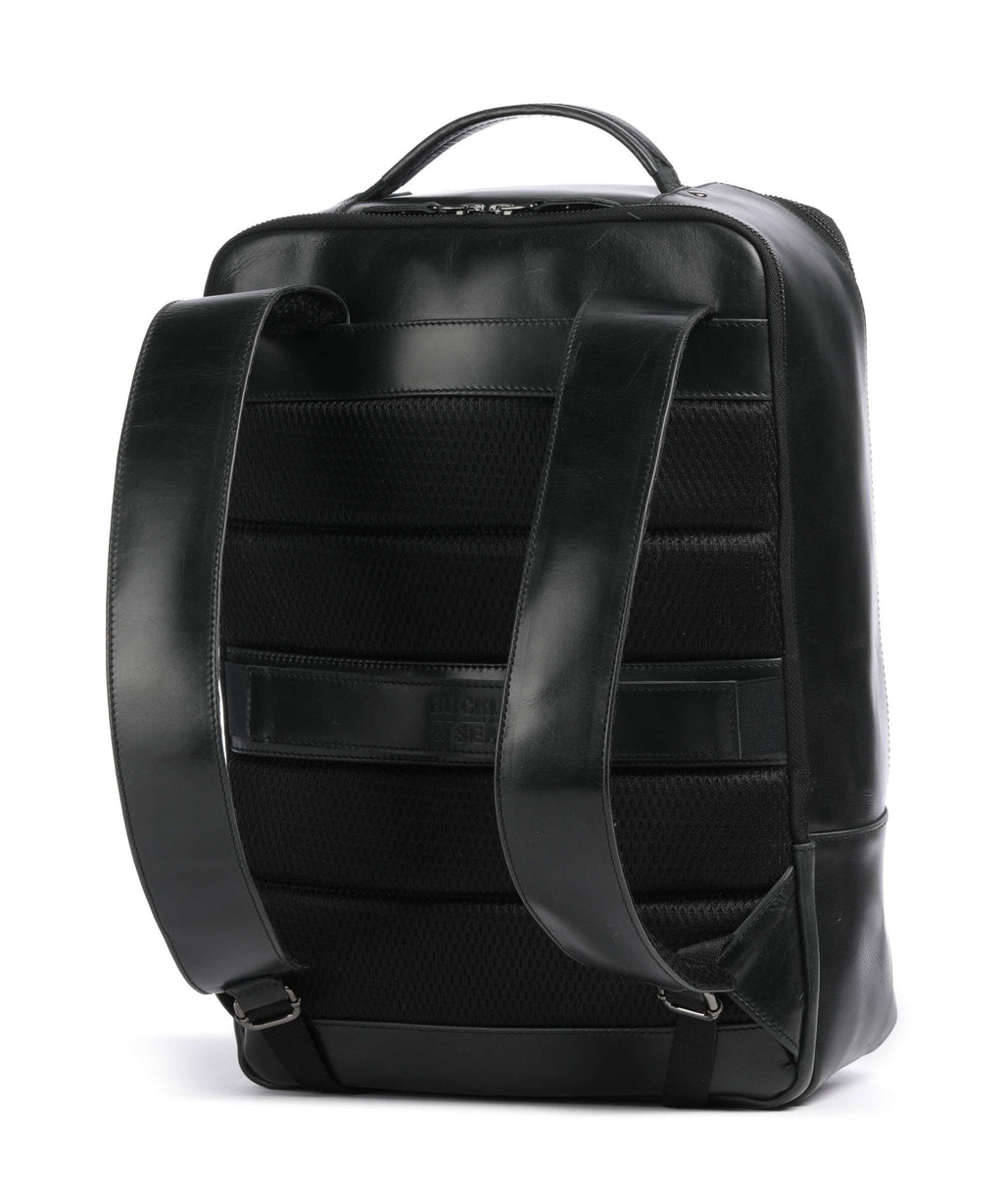 Buckle & Seam Crazy Horse Leon Backpack black