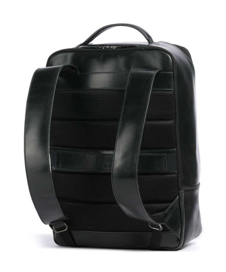 Buckle & Seam Crazy Horse Leon Backpack black