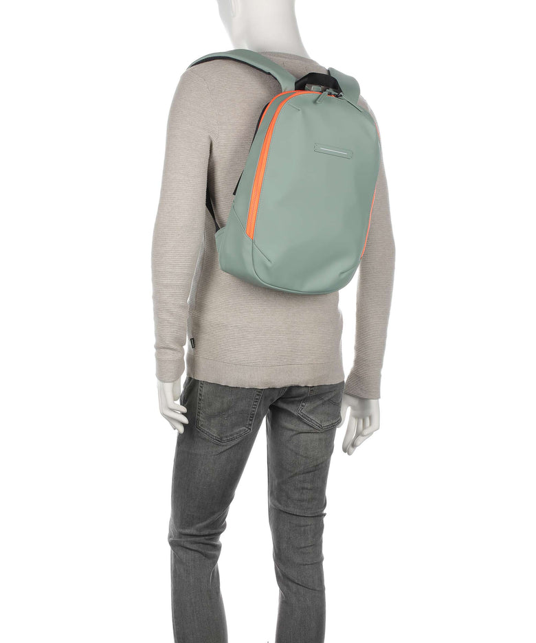 Horizn Studios Gion S Laptop backpack marine green/neon orange