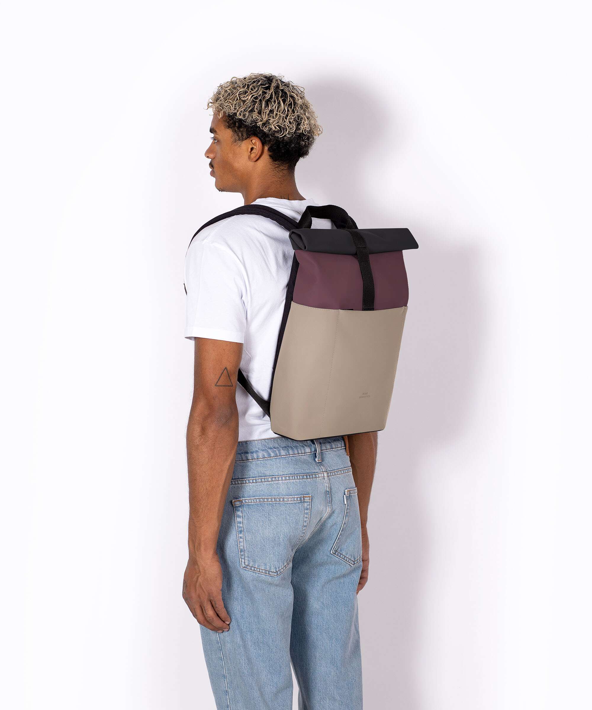Ucon Acrobatics Lotus Hajo Mini Rolltop backpack eggplant/nude