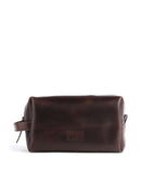 Buckle & Seam Crazy Horse Everest Borsa da toilette brown