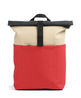 Ucon Acrobatics Lotus Hajo Mini Zaino roll-top light almond/red
