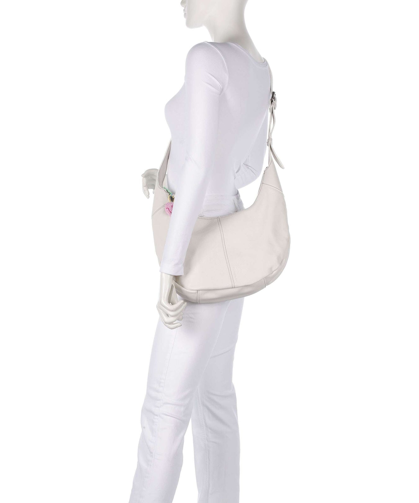 FredsBruder Take A Smile Hobo bag marshmallow