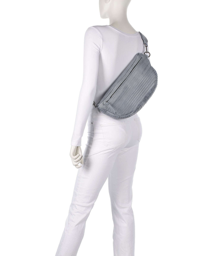 FredsBruder Check My Bag mini Crossbody bag sky blue