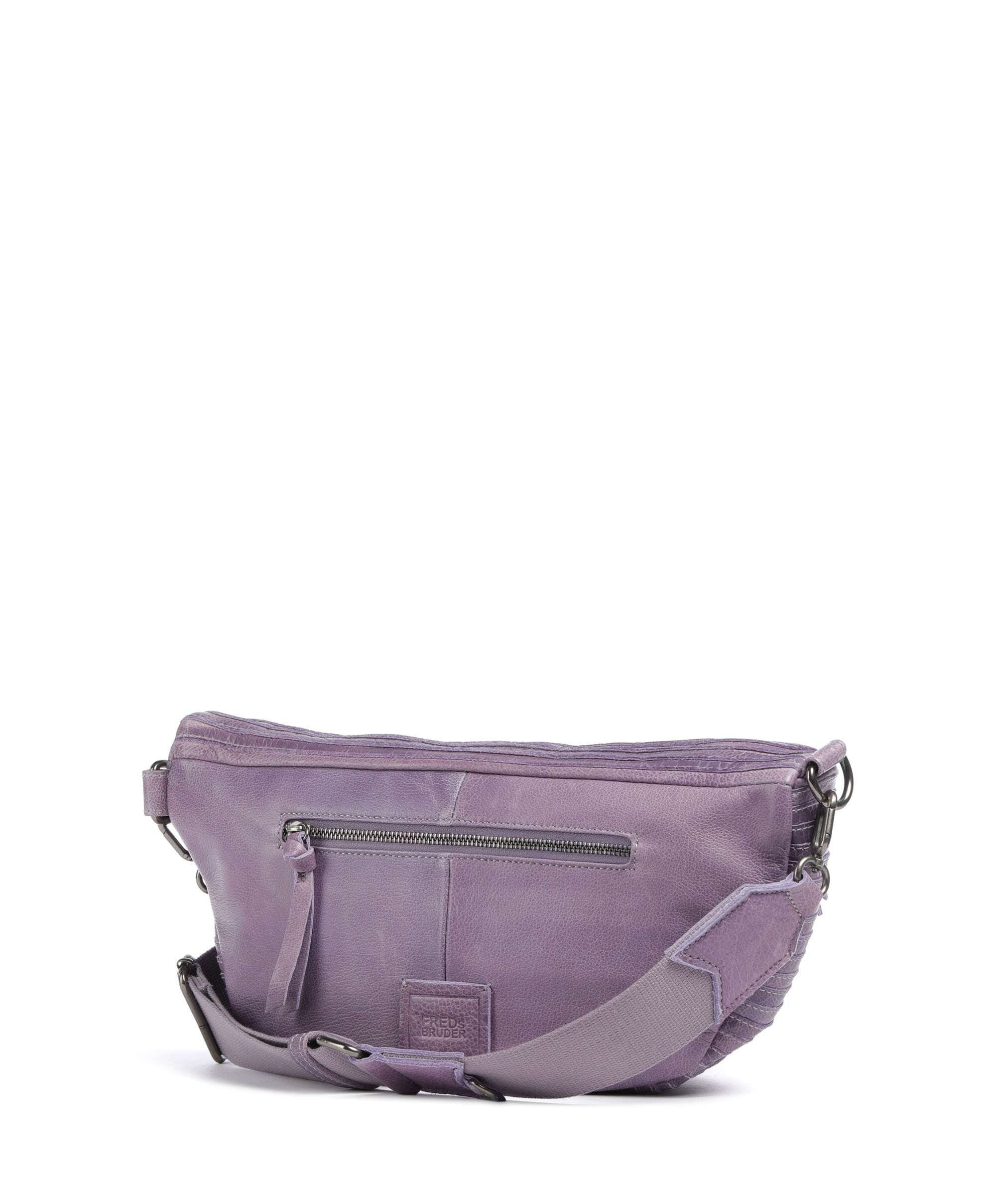 FredsBruder Check My Bag mini Crossbody bag lavender