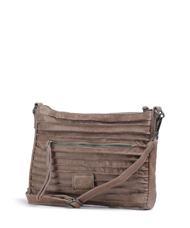 FredsBruder Bestseller Riffel Hobo bag dirty stone