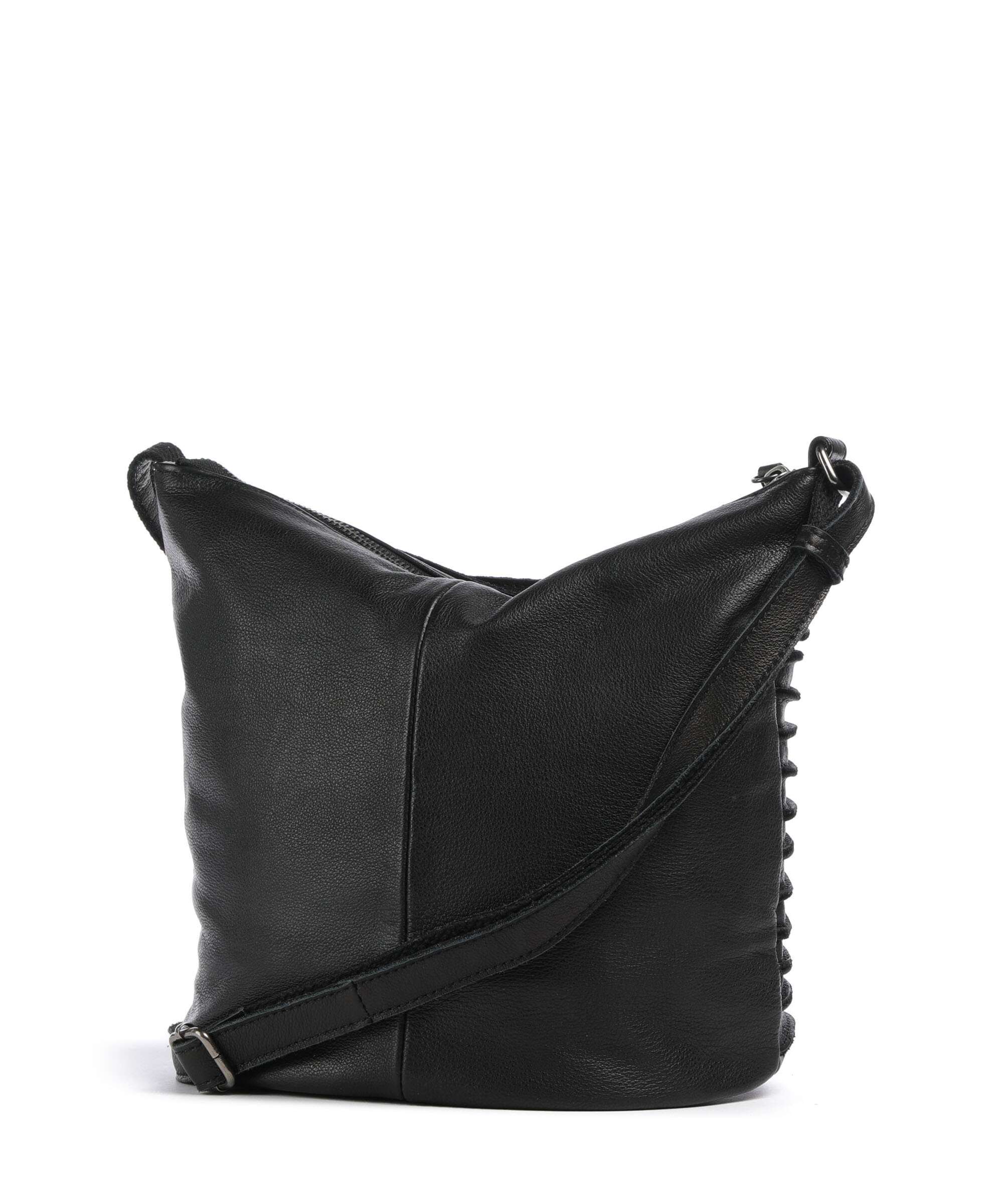 FredsBruder Riffellinchen Crossbody bag black