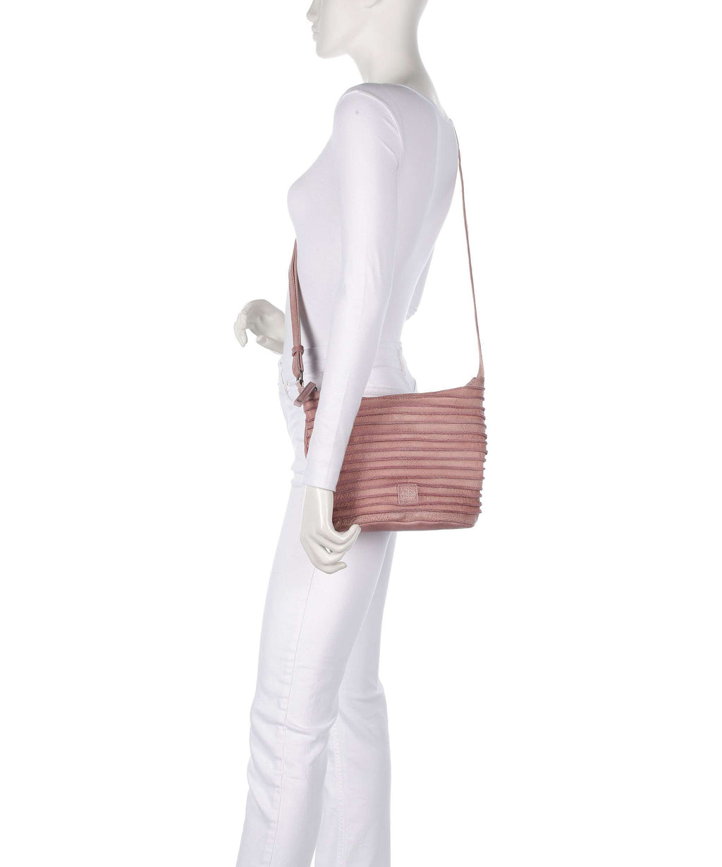 FredsBruder Riffellinchen Crossbody bag powder rose