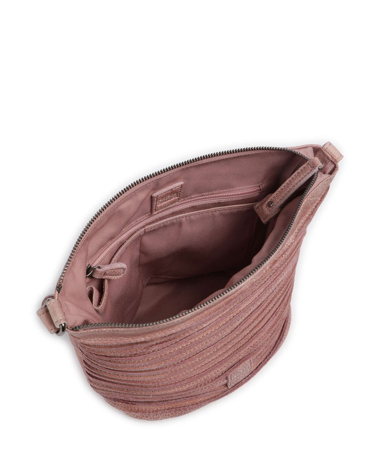 FredsBruder Riffellinchen Crossbody bag powder rose