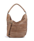 FredsBruder Bestseller Riffeltier S Hobo bag caramel