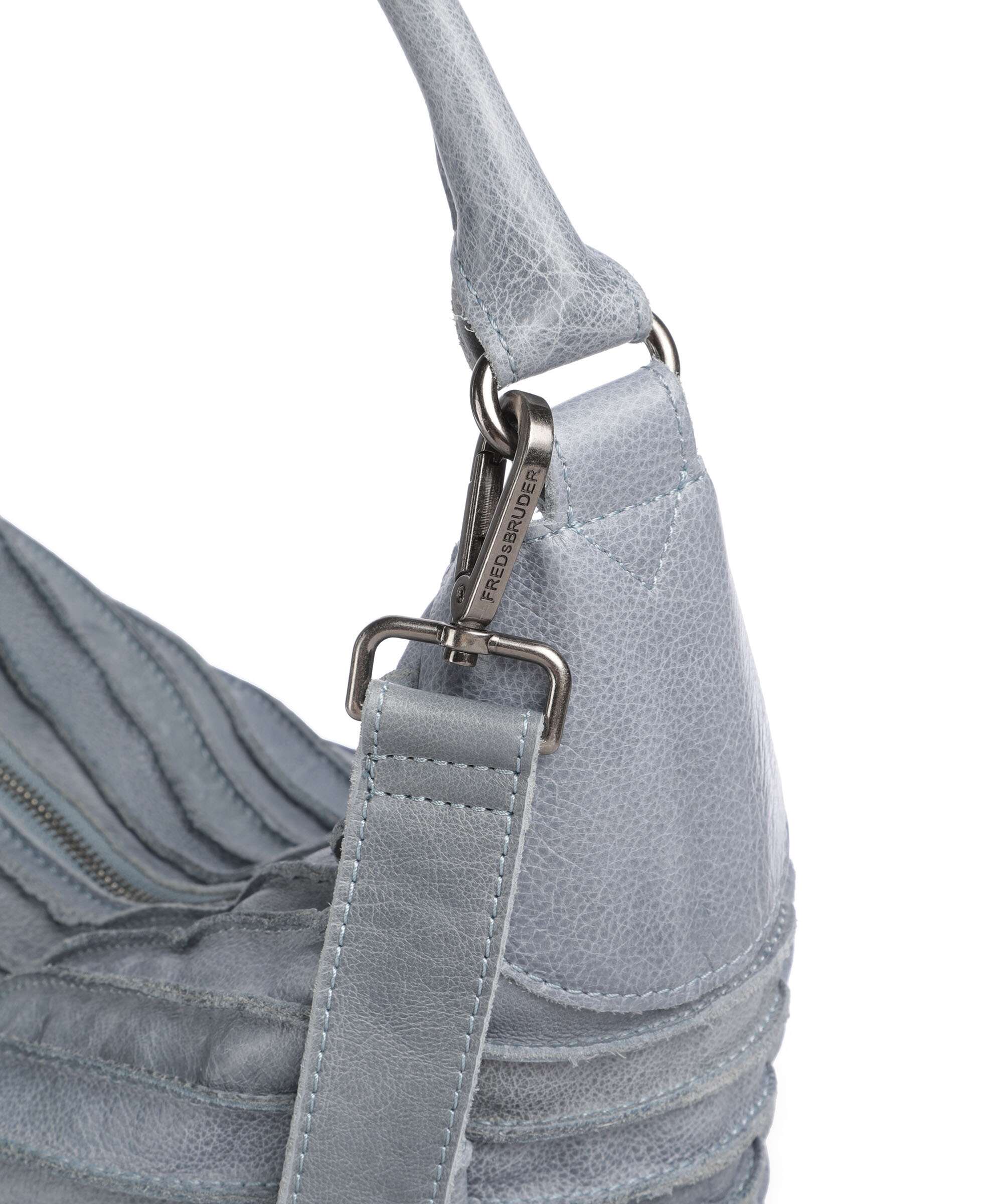 FredsBruder Bestseller Riffeltier S Hobo bag sky blue