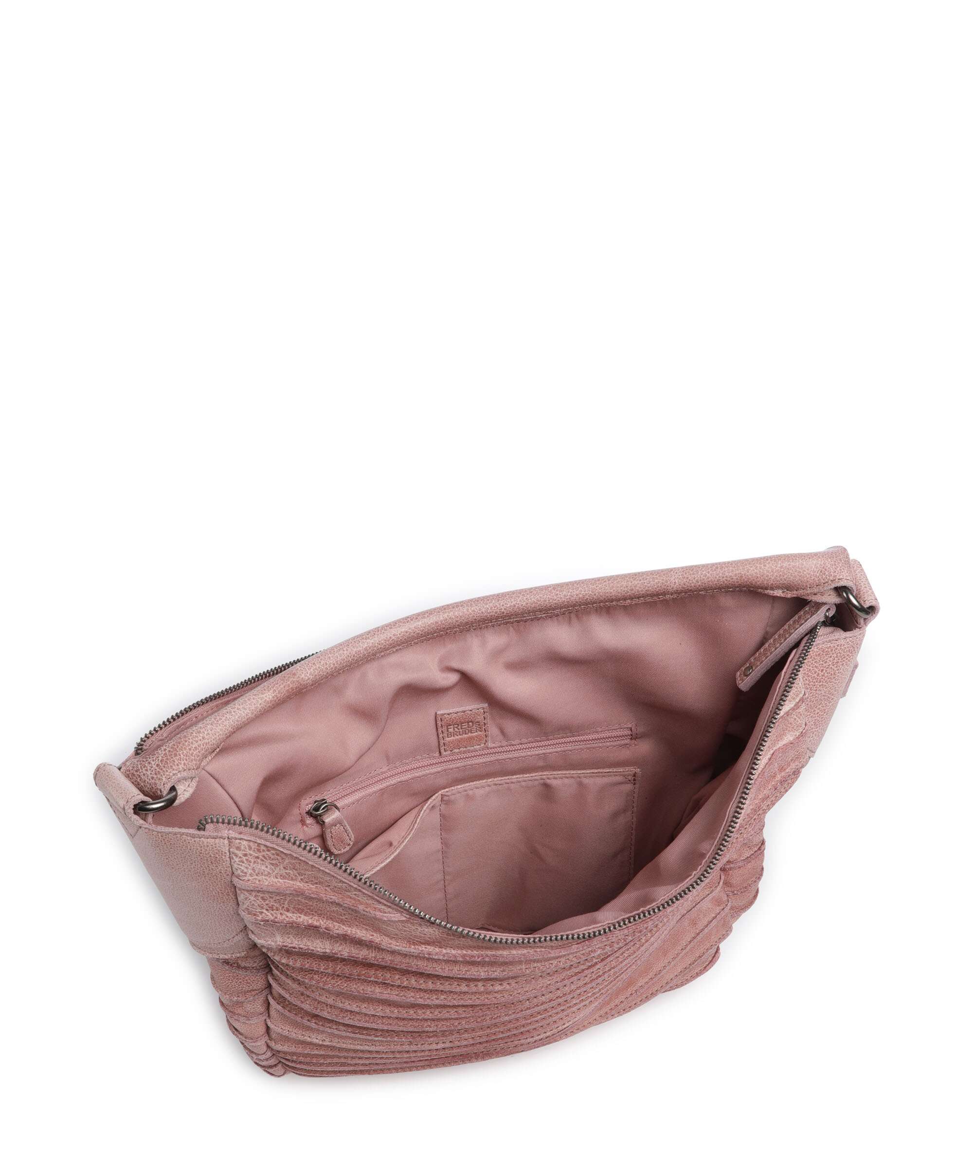 FredsBruder Bestseller Riffeltier S Hobo bag powder rose
