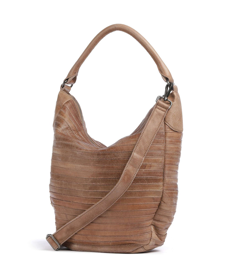 FredsBruder Bestseller Collection Gürteltier S Hobo bag caramel