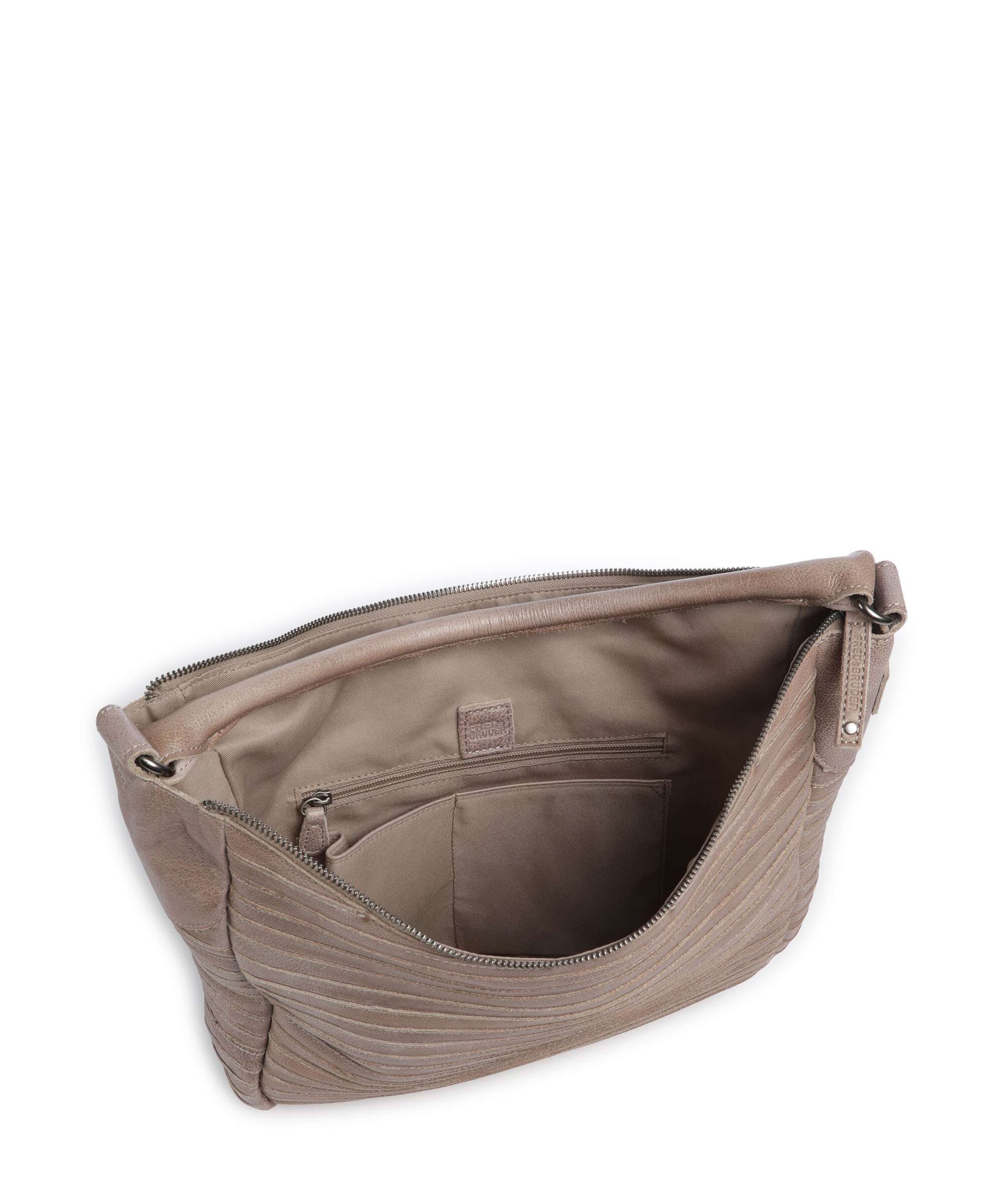 FredsBruder Bestseller Collection Gürteltier S Hobo bag dirty stone