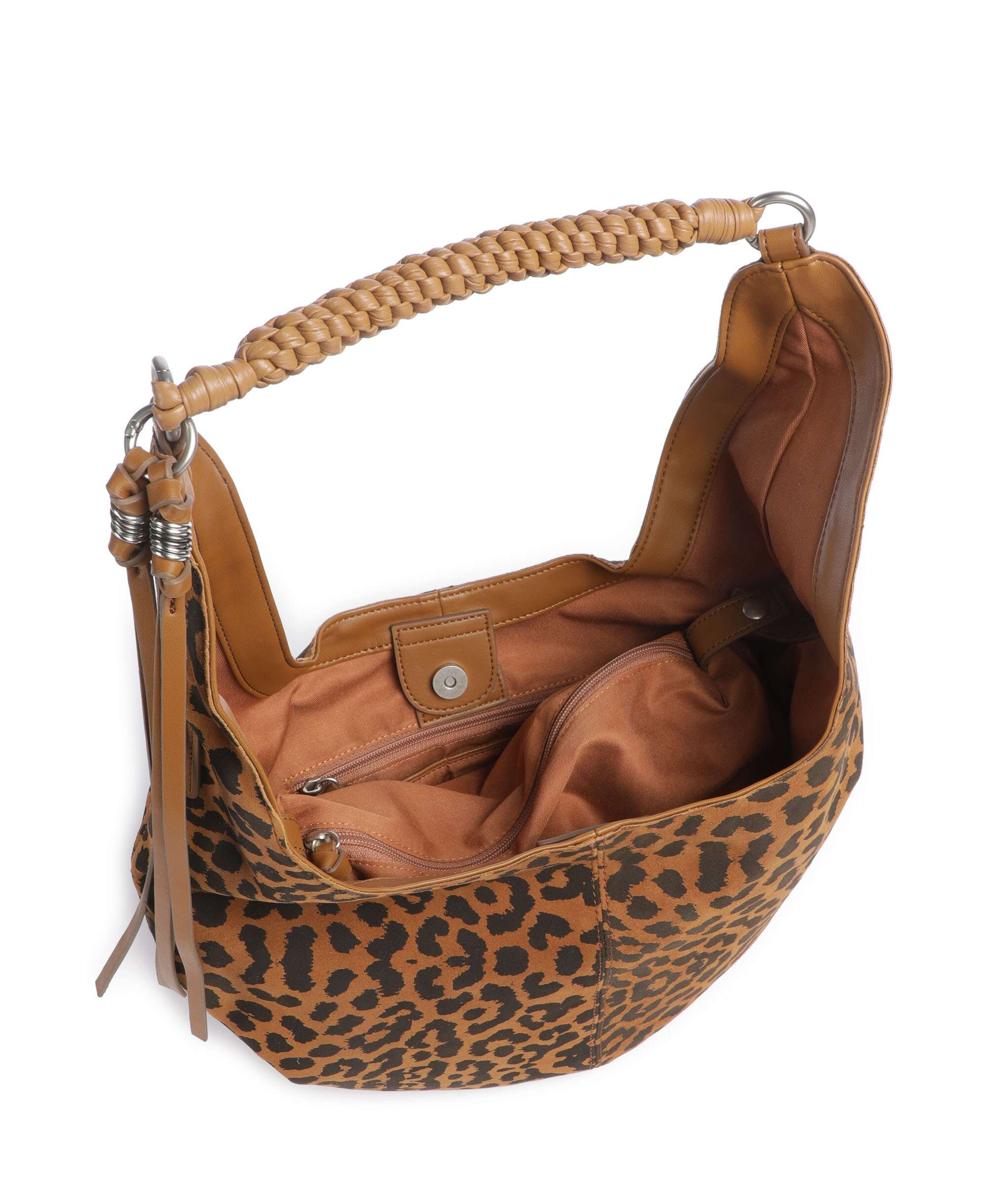 FredsBruder For Lovers Hobo bag leo print