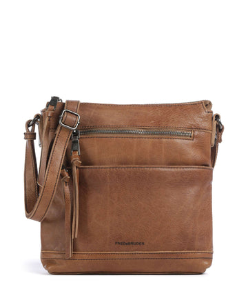 FredsBruder My old Friend Borsa a tracolla caramel