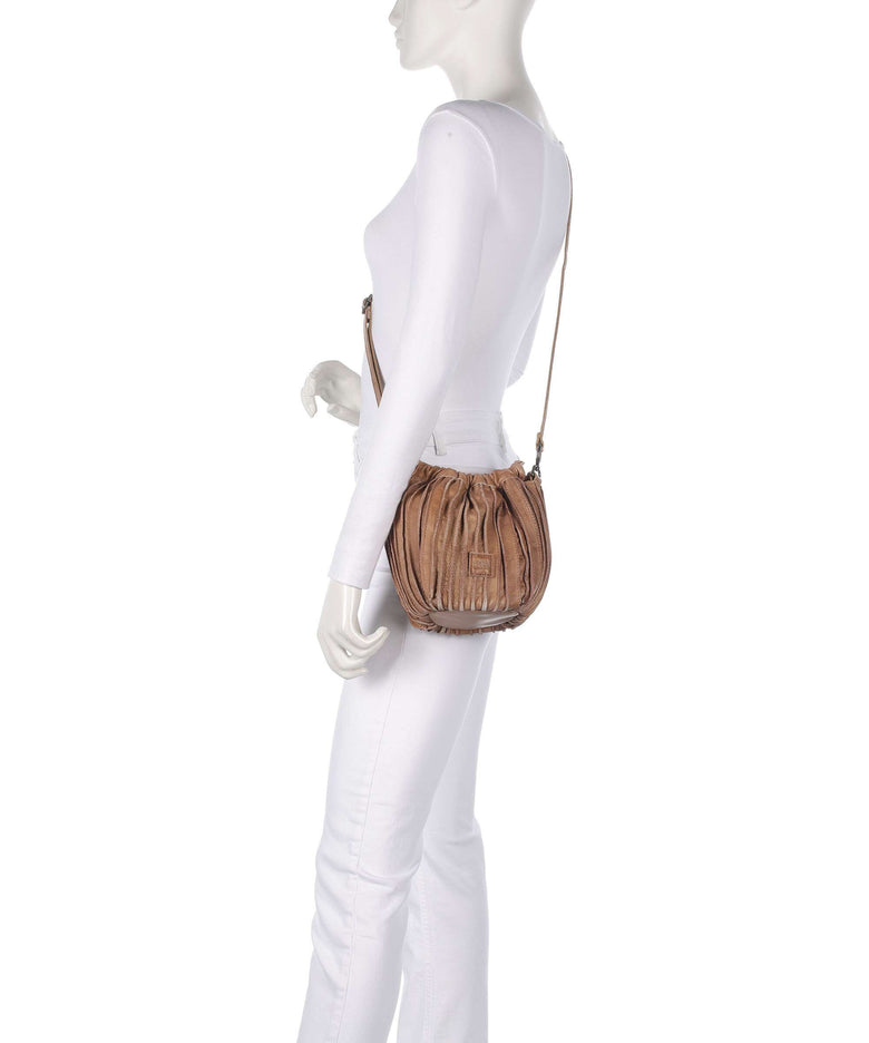 FredsBruder Say Hello Crossbody bag caramel