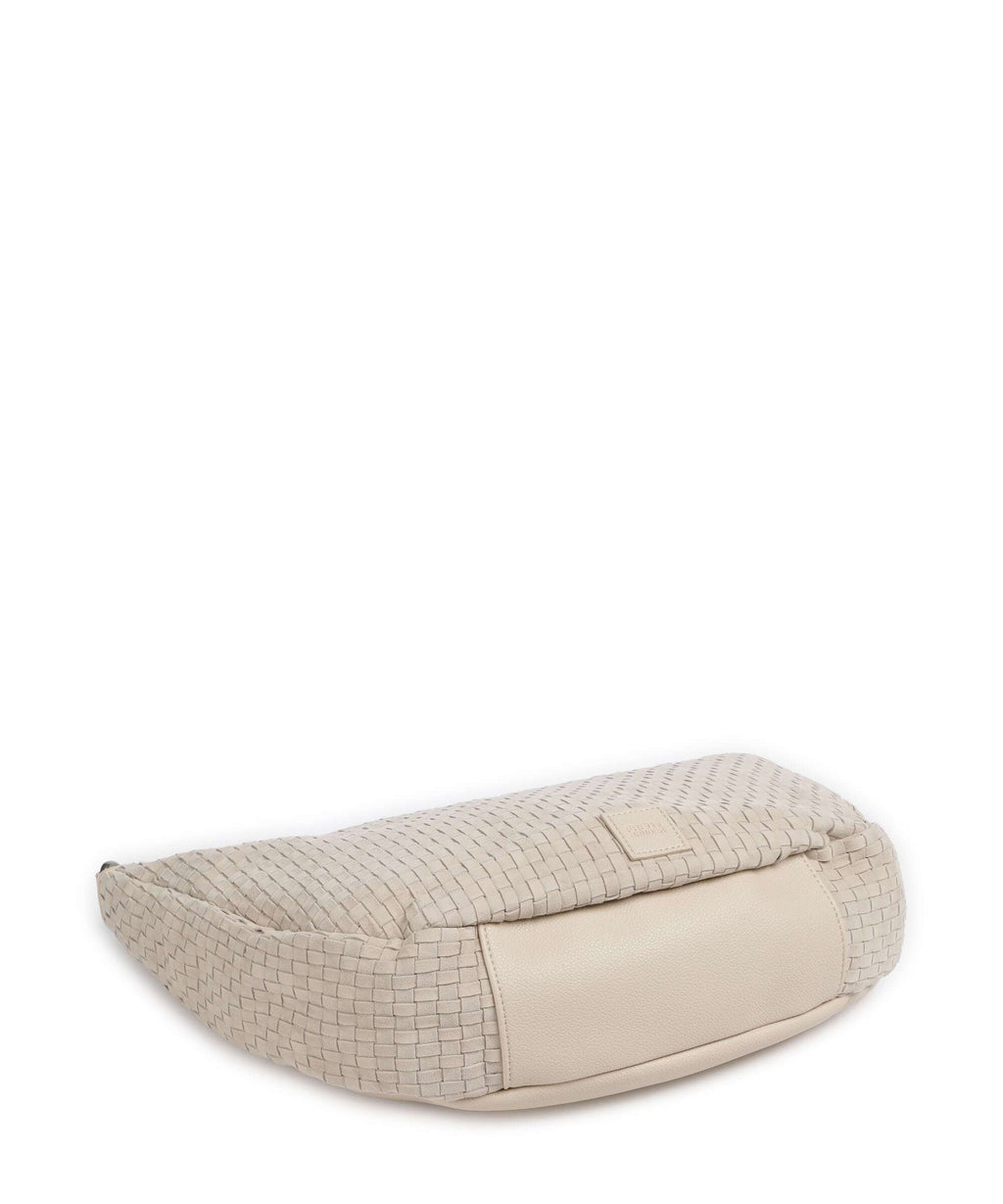 FredsBruder Natural Flow Hobo bag oat milk