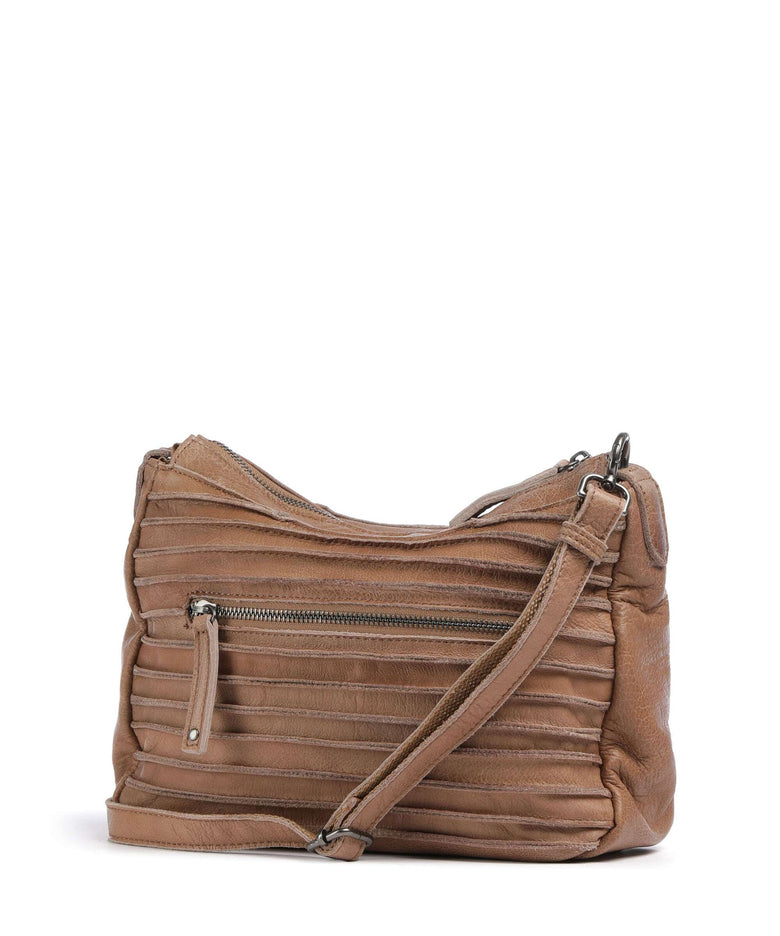 FredsBruder Bestseller Riffel Likely Crossbody bag caramel