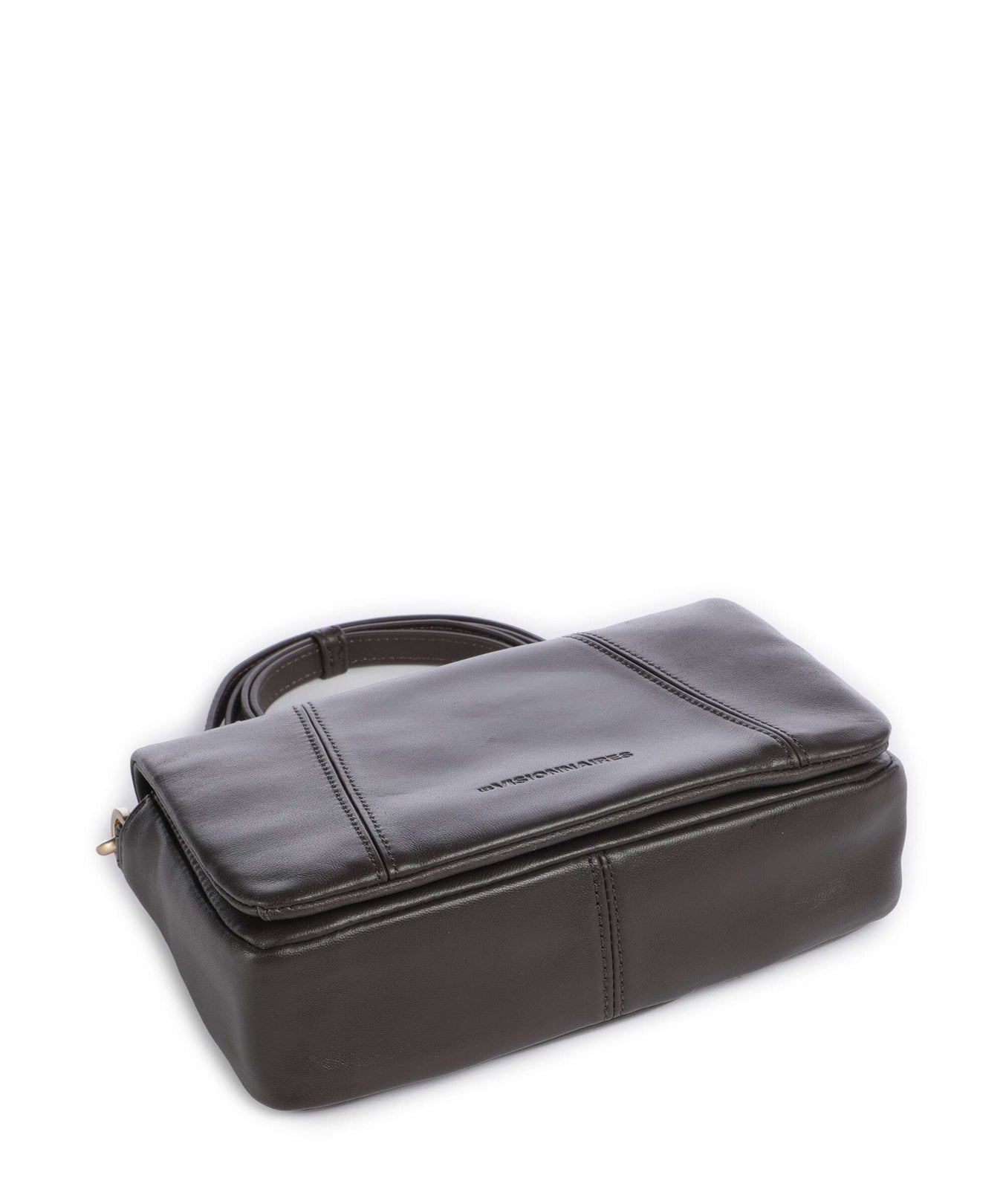 Les Visionnaires Mila Icon Silky Crossbody bag chocolate brown