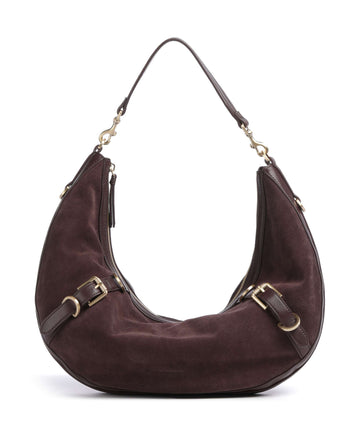 Les Visionnaires Enya Cozy Borsa hobo vinyard red