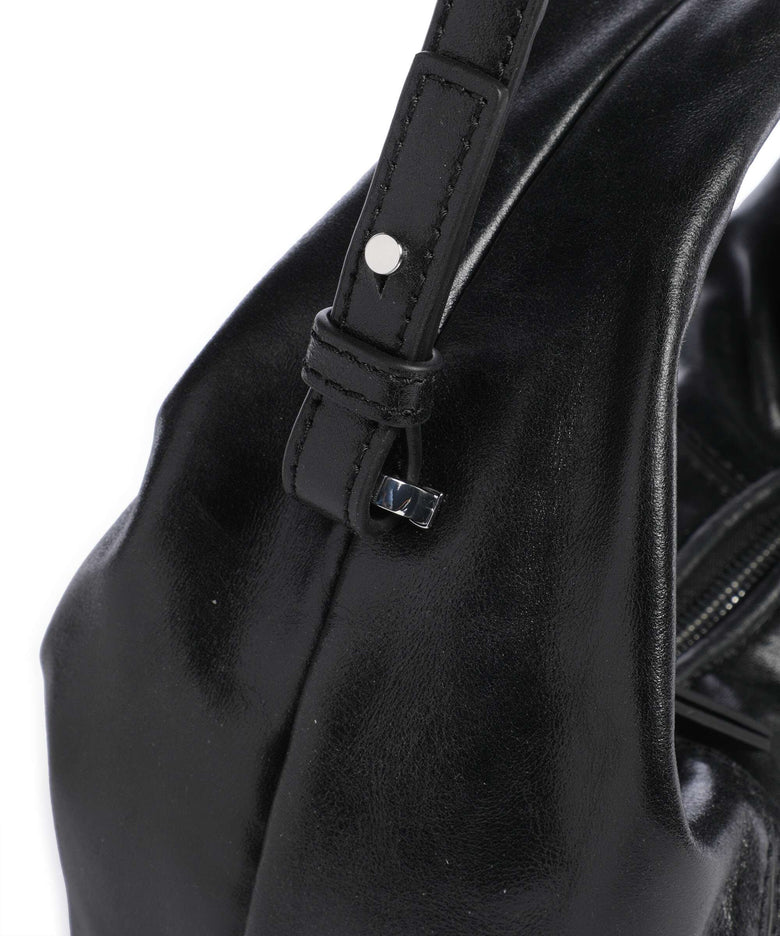 Les Visionnaires Greta Icon Crikle Mini Handbag black