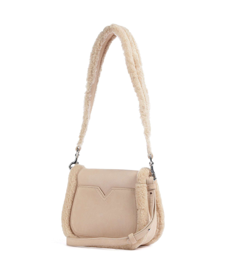 Les Visionnaires Elli Teddy Shoulder bag milky beige