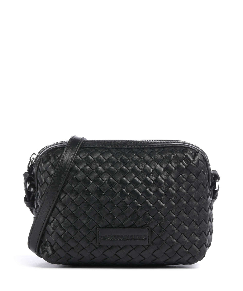 Les Visionnaires Lynn Weave Silky Crossbody bag black