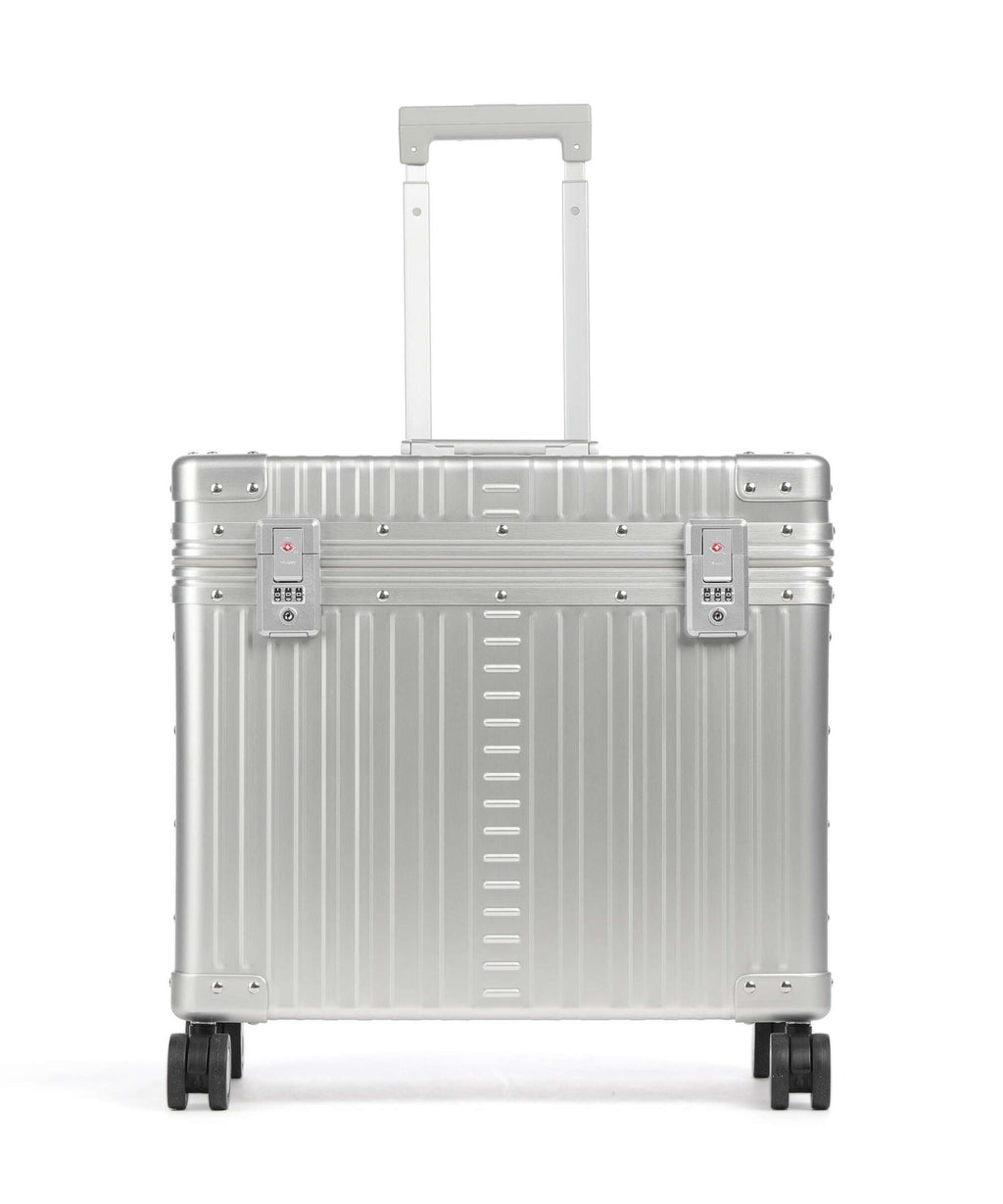 Aleon Classic 17 XL Rolling briefcase platinum