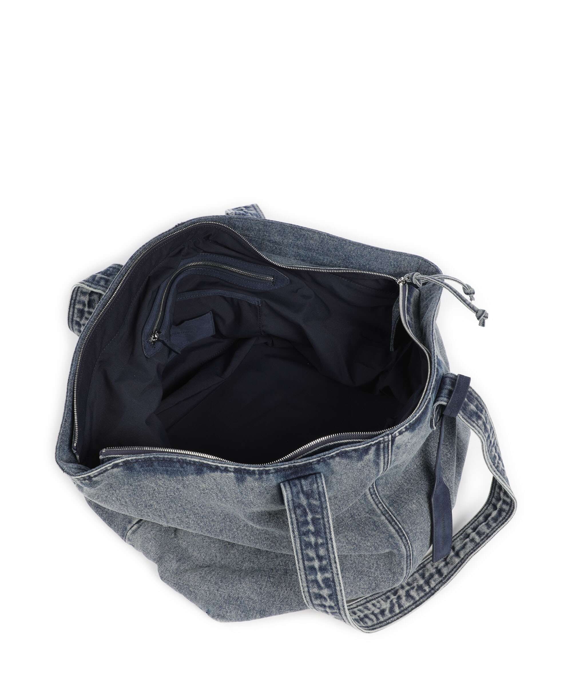 Les Visionnaires Alba Denim Essential Tote bag washed denim