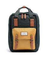 Doughnut Macaroon Zaino slate green/yellow