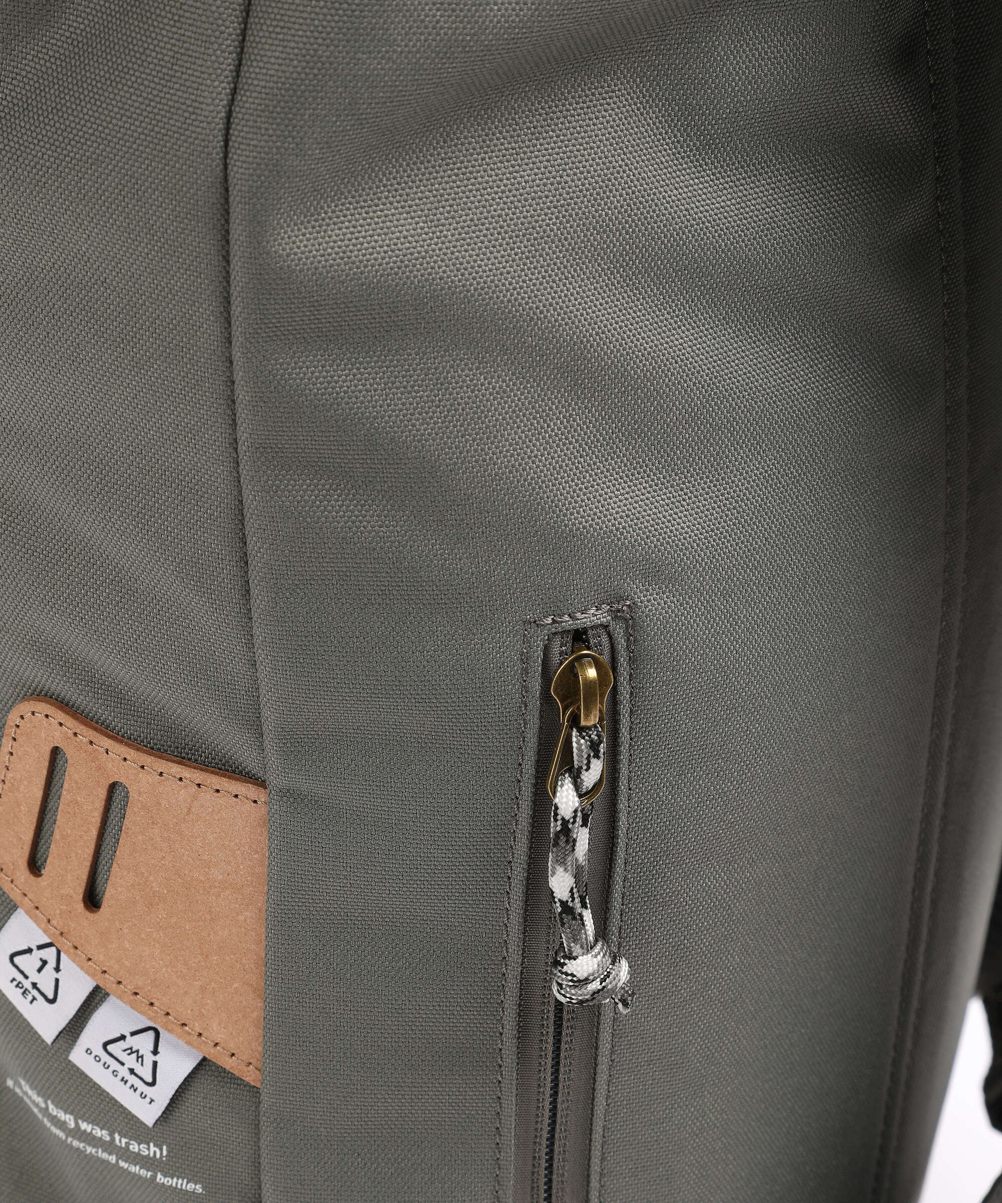 Doughnut Reborn Christopher Rolltop backpack grey