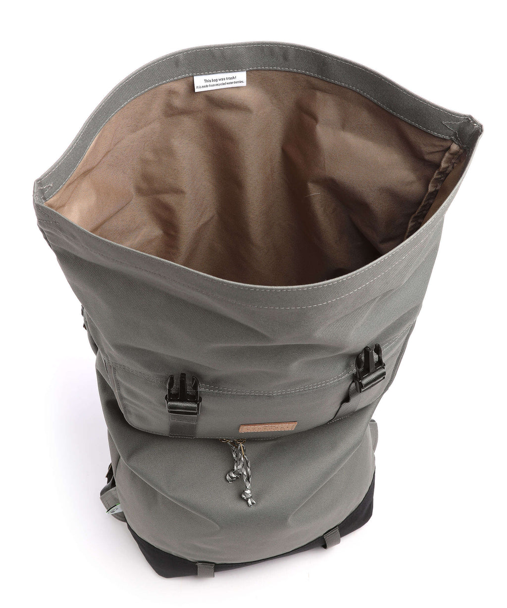 Doughnut Reborn Christopher Rolltop backpack grey