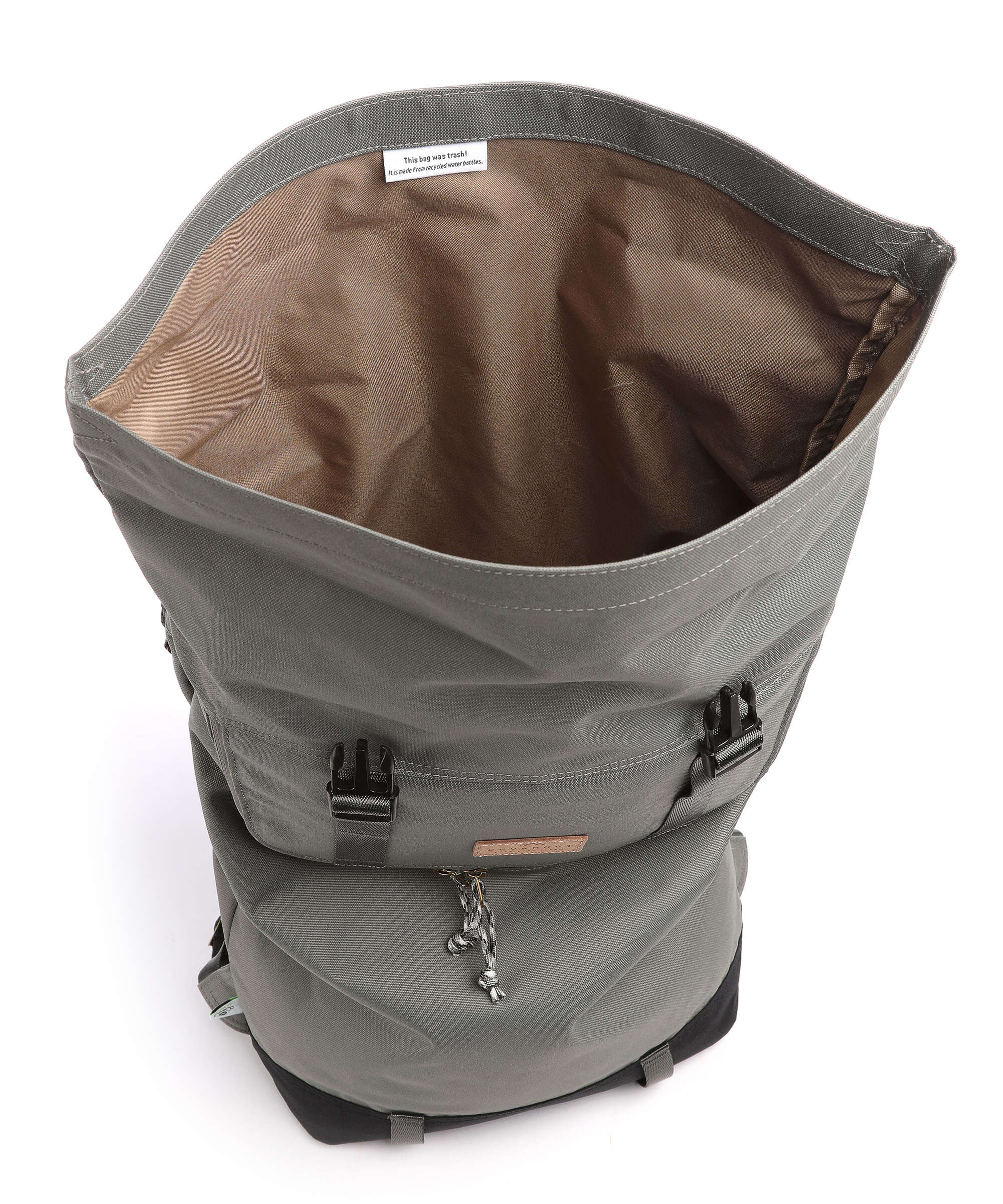 Doughnut Reborn Christopher Rolltop backpack grey
