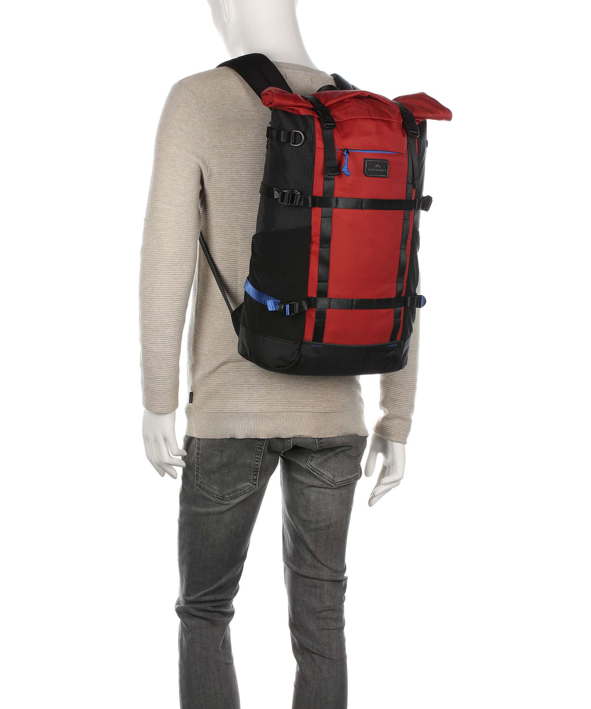 Doughnut Gamescape Paratrooper Rolltop backpack black