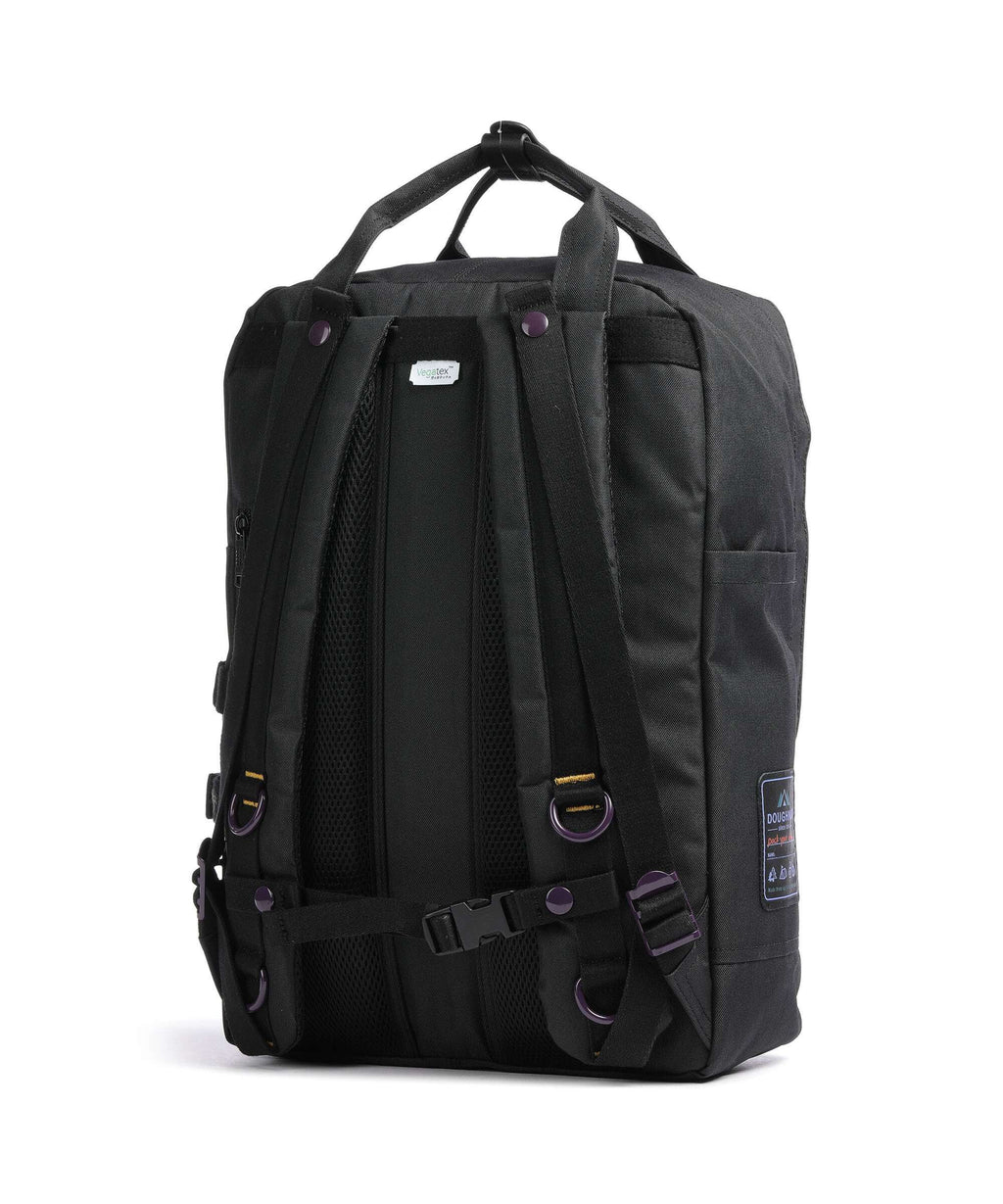 Doughnut Go Wild Macaroon Large Backpack black