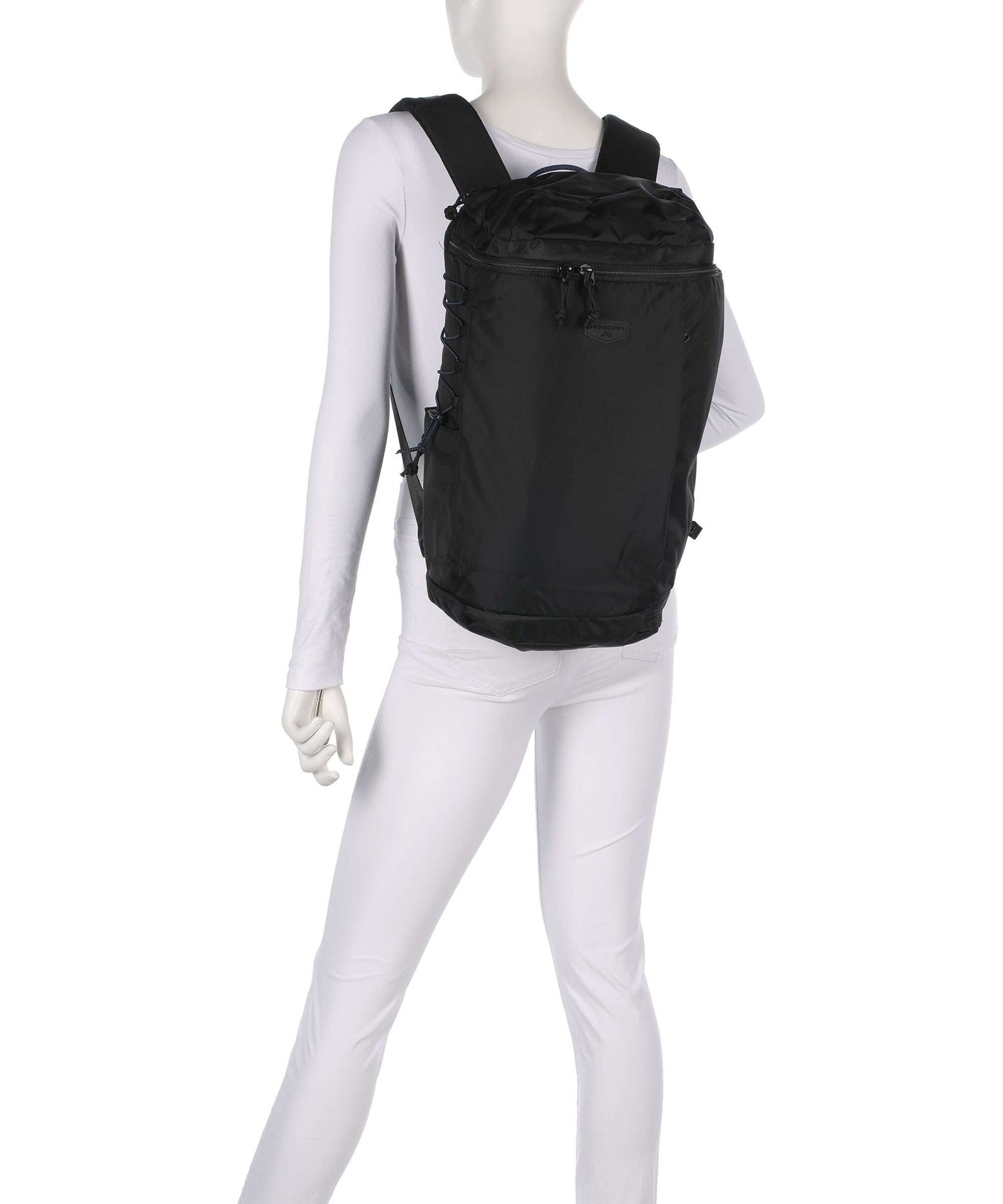 Doughnut Black Sturdy Backpack black