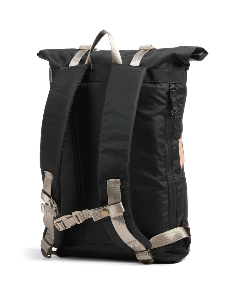 Doughnut Jungle Christopher Small Rolltop backpack black