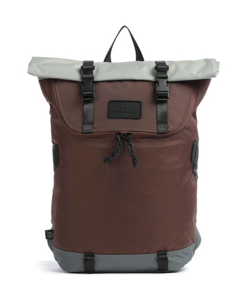Doughnut Go Wild Christopher Small Zaino roll-top grey/brown