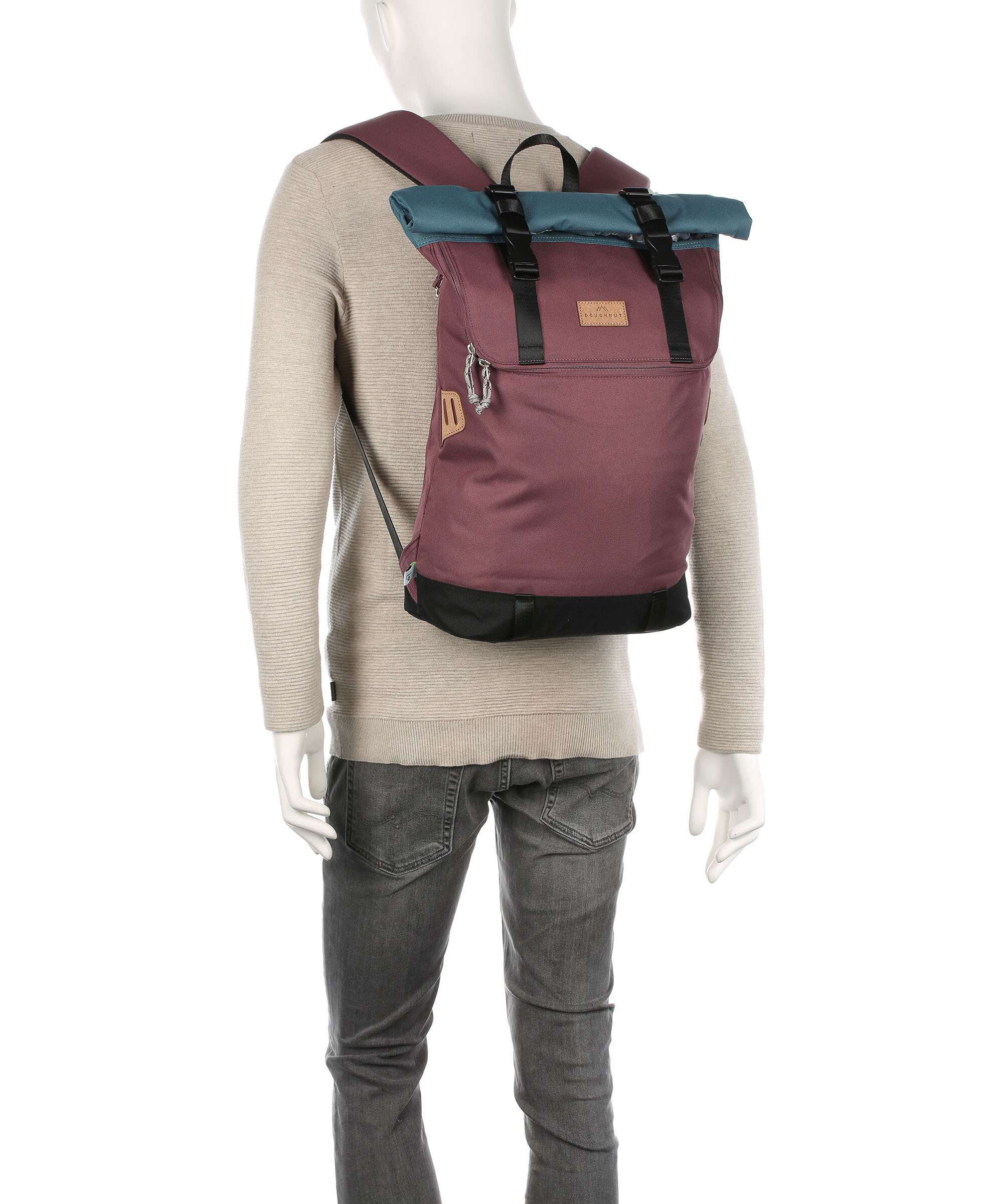 Doughnut Reborn Christopher Rolltop backpack army