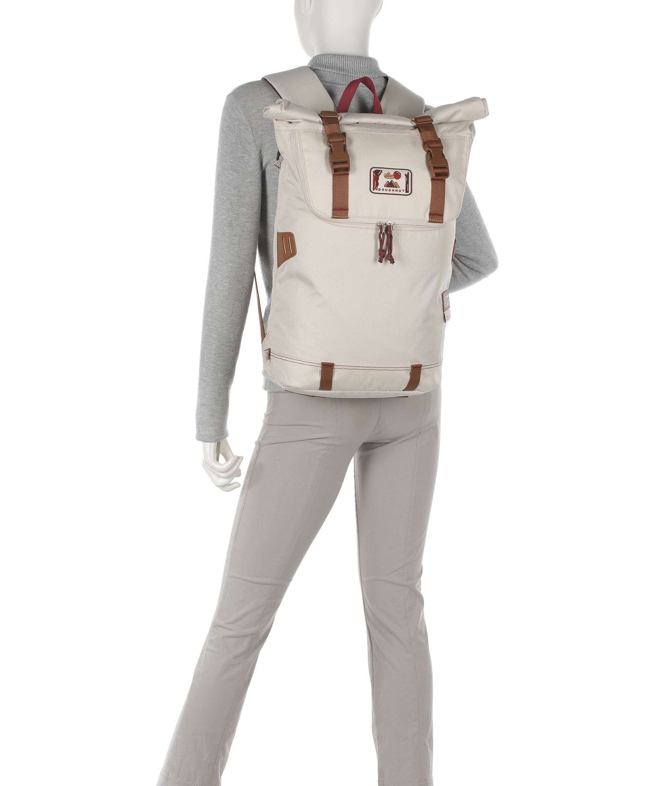 Doughnut Dreamwalker Christopher Rolltop backpack stone