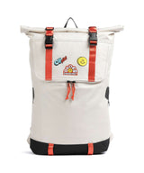 Doughnut The Dudes Christopher Dark Zaino roll-top beige