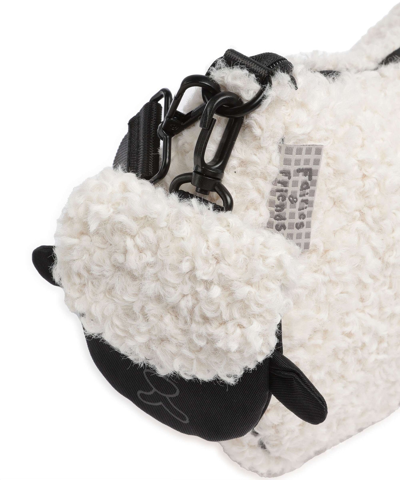 Doughnut Fairies & Friends Crossbody bag white/black