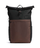 Doughnut Go Wild Jetpack Zaino roll-top black/brown