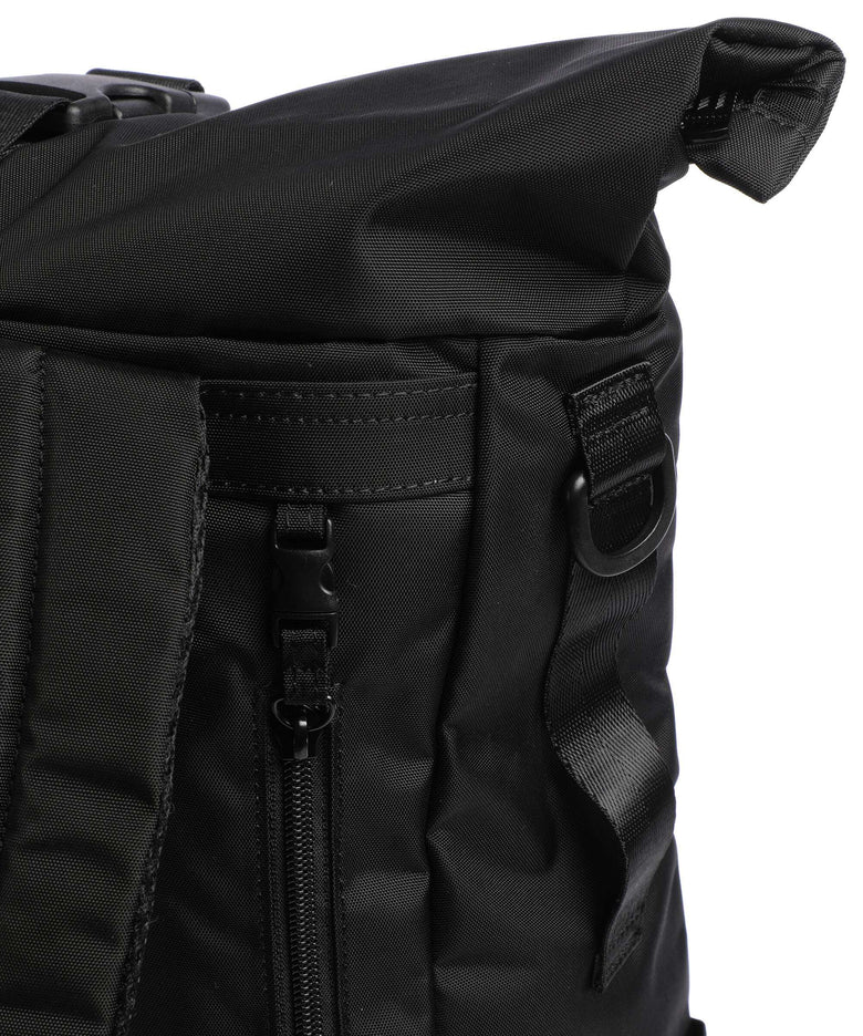 Doughnut Go Wild Jetpack Rolltop backpack black/brown