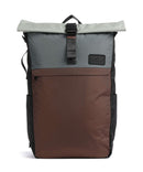 Doughnut Go Wild Jetpack Zaino roll-top grey/brown